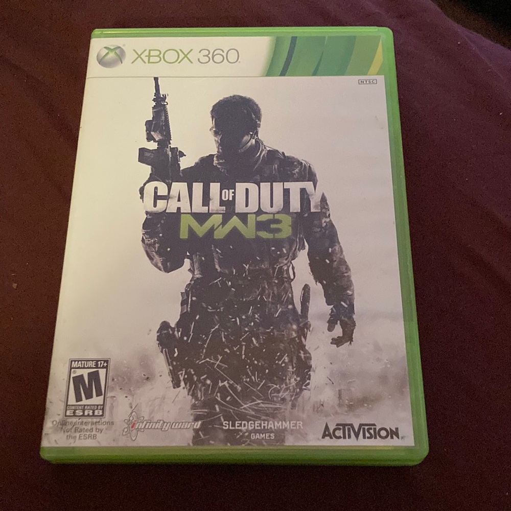 Xbox 360 CALLL OF DUTY MW3